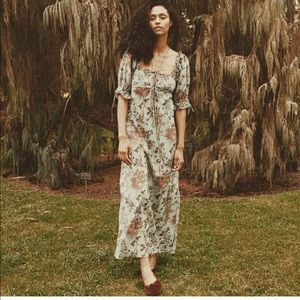 Doên (Doen) Vetiver Dress Bluebell Summer Floral